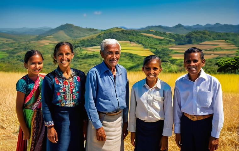 동티모르와 인도네시아 관계 - **Prompt:** A vibrant, sun-drenched scene capturing the spirit of East Timorese resilience and the d...